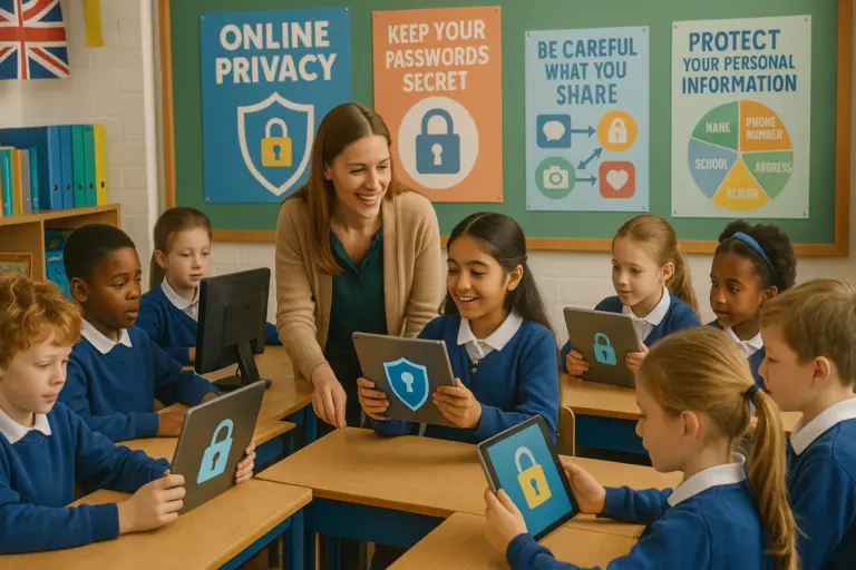 How to Teach Online Privacy to Primary School Children: A UK Teacher’s Guide