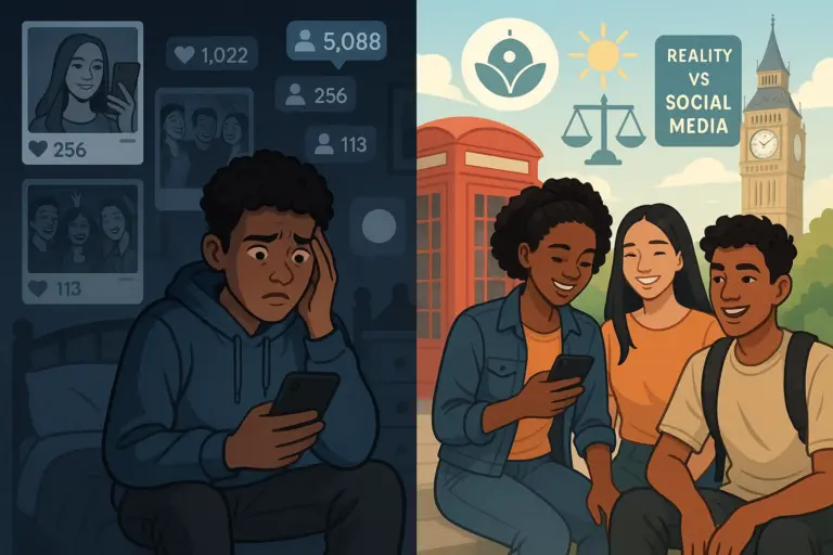 FOMO, Social Comparison, and Mental Health: A UK Teen’s Guide to Healthier Social Media Use